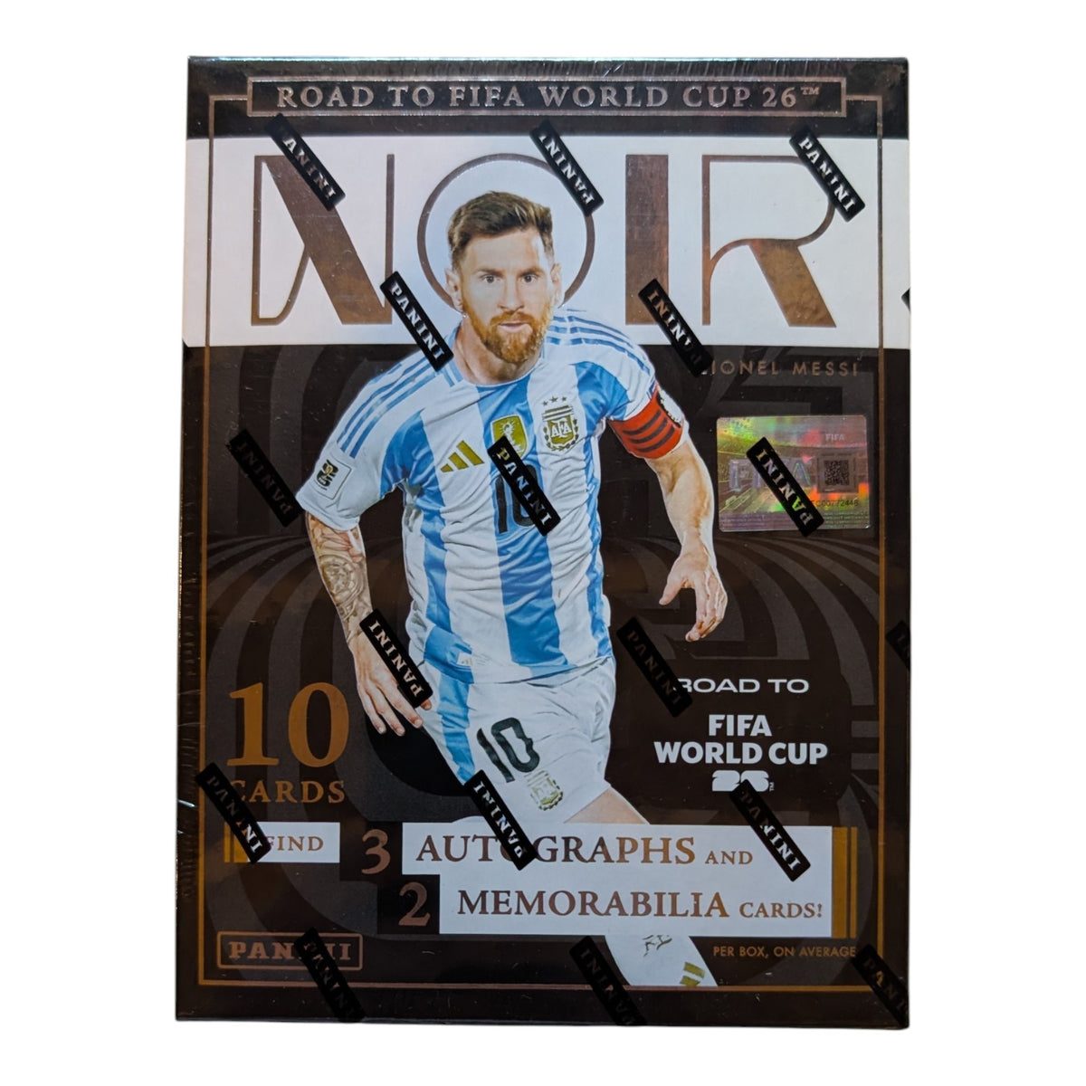 2025-26 Panini Noir Road To FIFA World Cup Soccer Hobby Box – JB