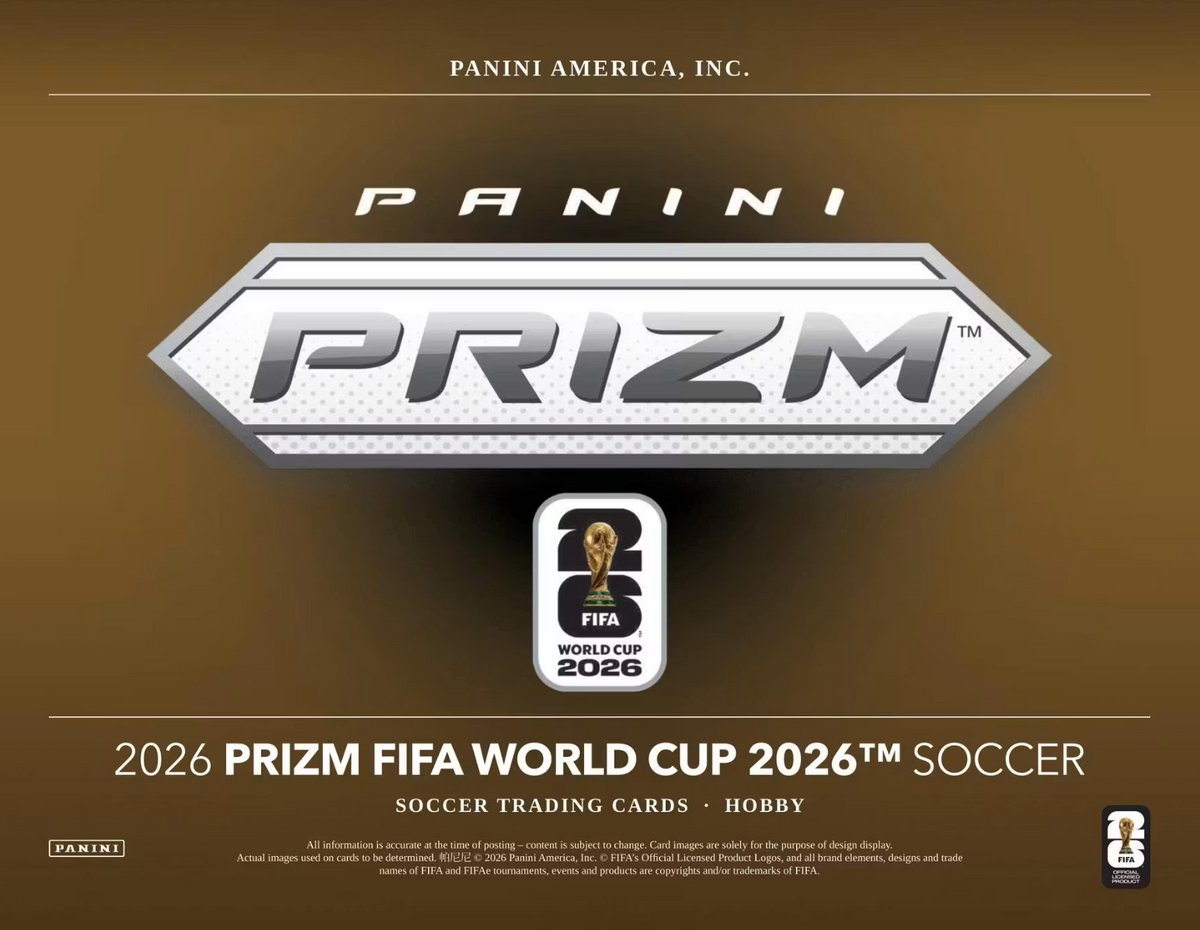 2026 Panini Prizm FIFA World Cup Soccer Hobby Box – JB's Sports Cards