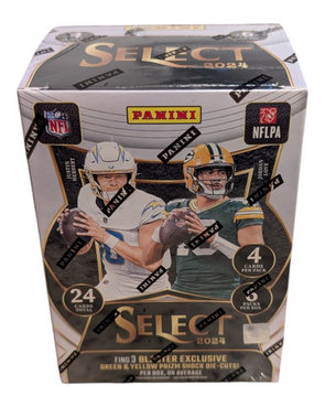 2024 Panini Select Football Blaster Box (Green & Yellow Prizms)