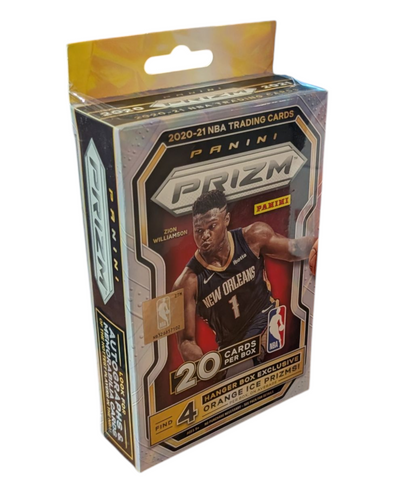 2020-21 Panini Prizm Basketball Hanger Box (Orange Ice Prizms)