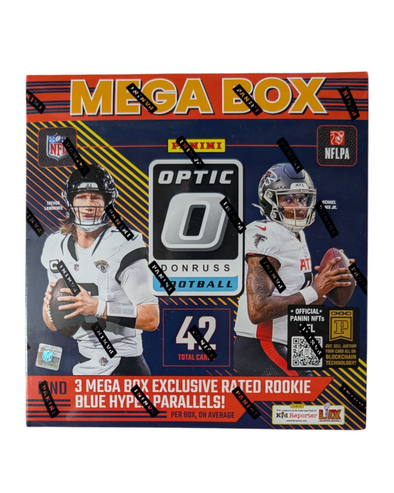 2024 Panini Donruss Optic Football Mega Box (Blue Hyper Parallel)
