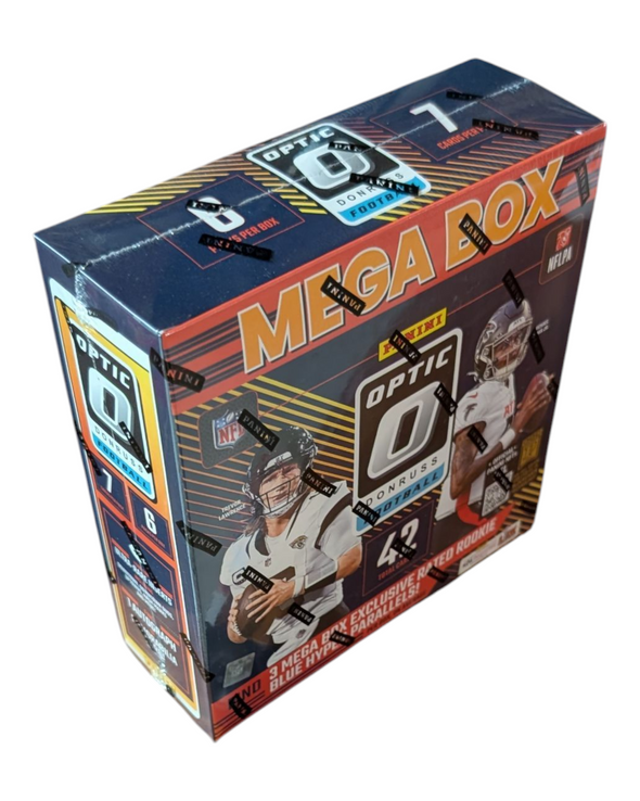 2024 Panini Donruss Optic Football Mega Box (Blue Hyper Parallel)
