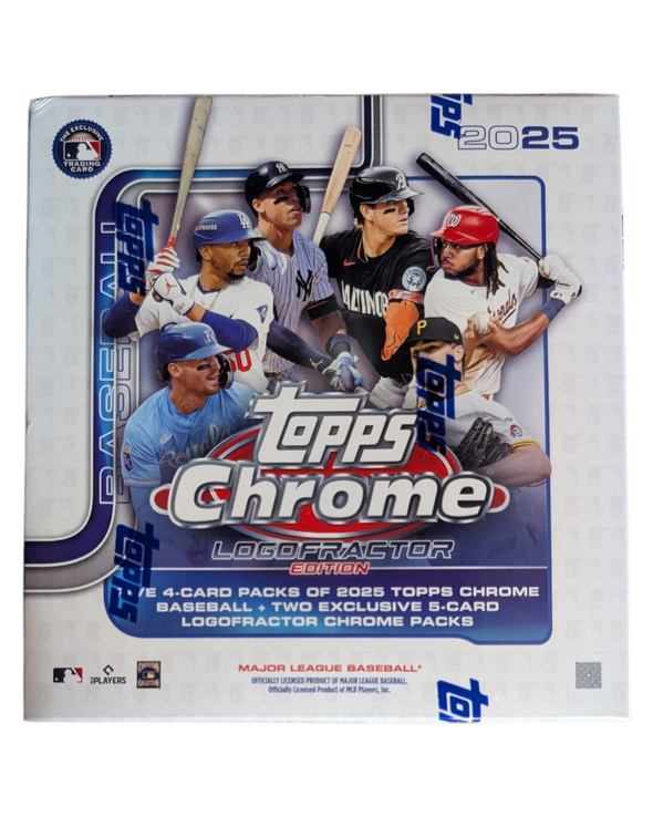 2025 Topps Chrome Baseball Logofractor Edition Box