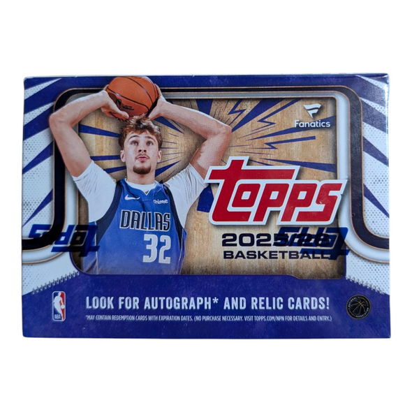 2025-26 Topps Basketball Fanatics Exclusive Value Box