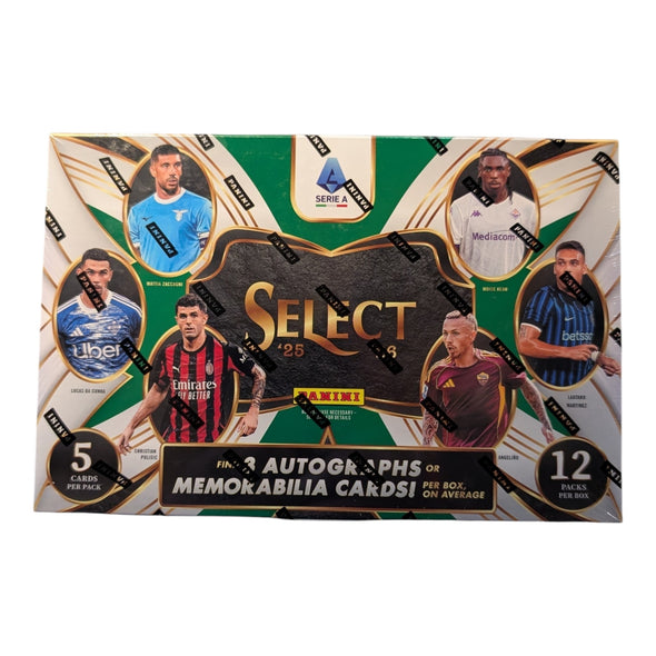 2025-26 Panini Select Serie A Soccer Hobby Box – JB's Sports Cards
