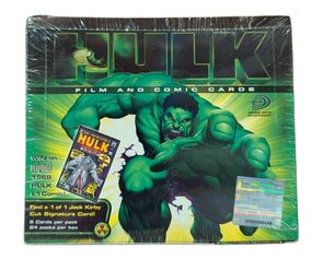 2003 Upper Deck Marvel Hulk Film And Comic Cards Box