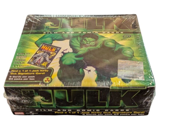 2003 Upper Deck Marvel Hulk Film And Comic Cards Box