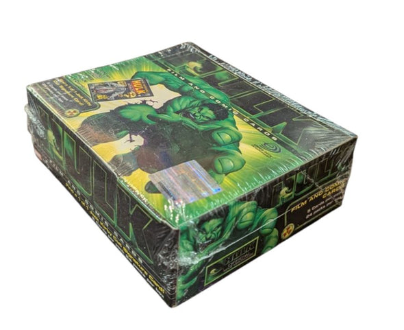 2003 Upper Deck Marvel Hulk Film And Comic Cards Box