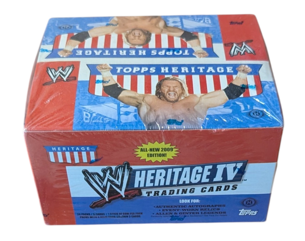 2008 Topps WWE Heritage IV Hobby Box – JB's Sports Cards