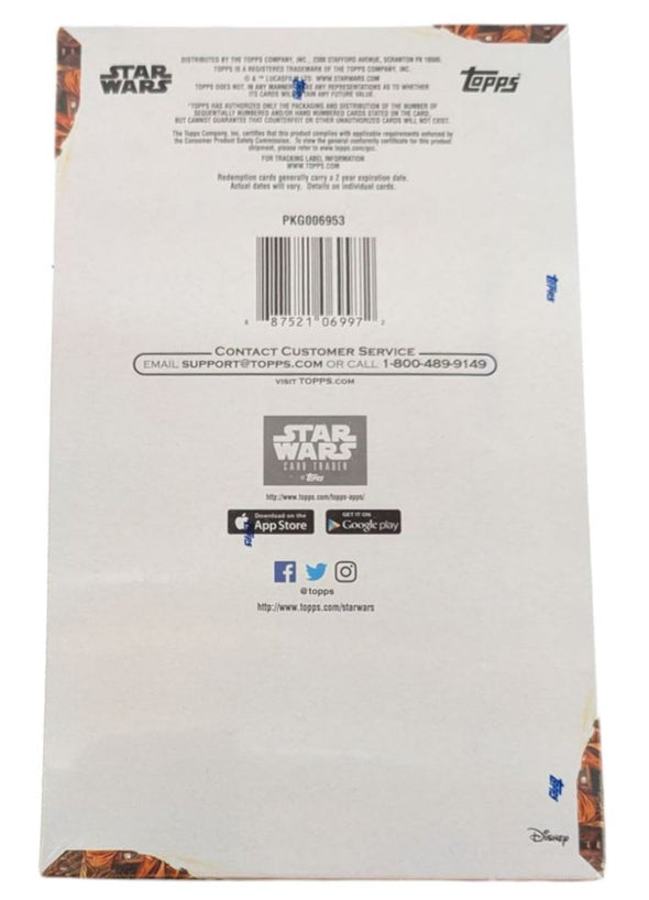 2018 Topps Star Wars Solo: A Star Wars Story Hobby Box