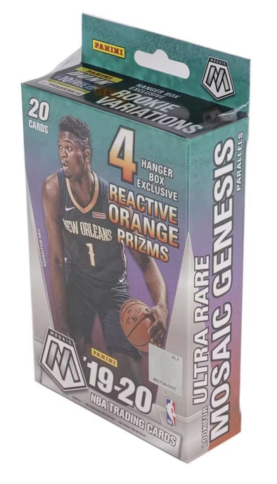 2019-20 Panini Mosaic Basketball Hanger Box (Reactive Orange Prizm's)