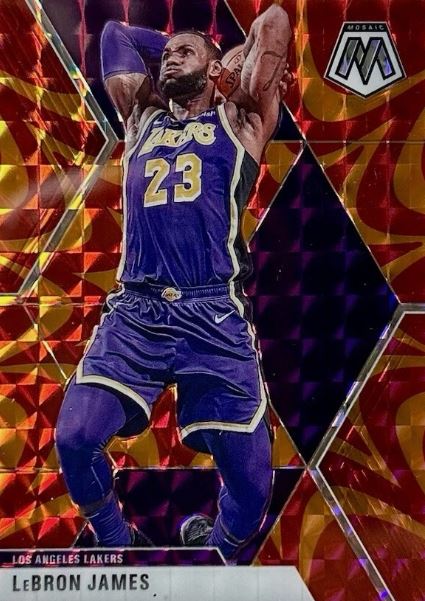2019-20 Panini Mosaic Basketball Hanger Box (Reactive Orange Prizm's)