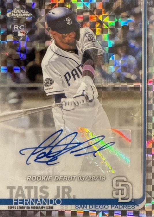 2019 Topps Chrome Update Series Baseball Mega Box