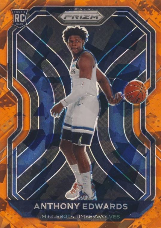 2020-21 Panini Prizm Basketball Hanger Box (Orange Ice Prizms)