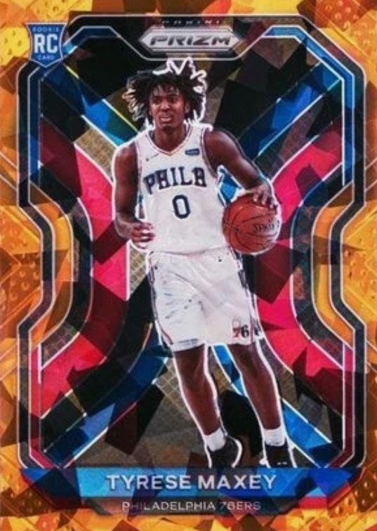 2020-21 Panini Prizm Basketball Hanger Box (Orange Ice Prizms)