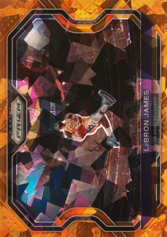 2020-21 Panini Prizm Basketball Hanger Box (Orange Ice Prizms)