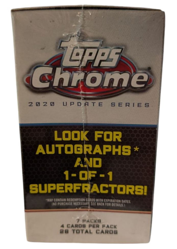 2020 Topps Chrome Update Baseball Mega Box