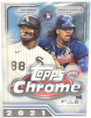 2021 Topps Chrome Baseball Blaster Box