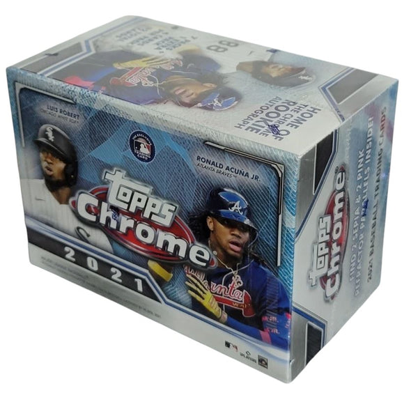 2021 Topps Chrome Baseball Blaster Box