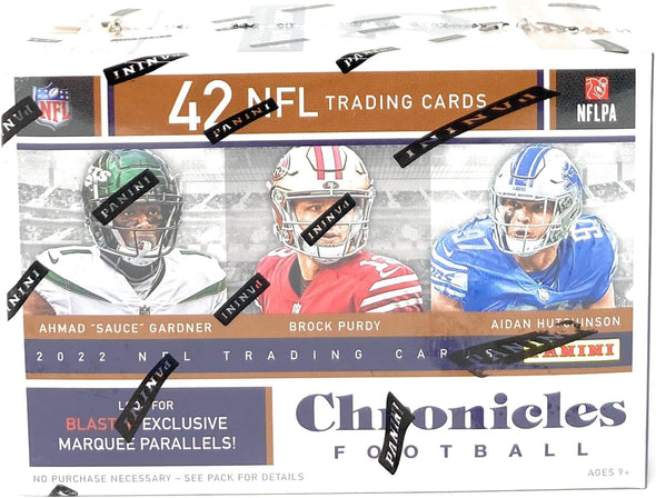 2022 Panini Chronicles Football Hobby Blaster Box