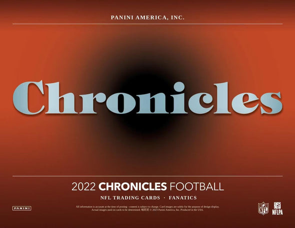 2022 Panini Chronicles Football Hobby Blaster Box
