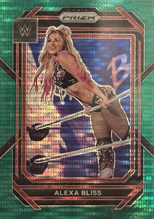 2022 Panini Prizm WWE Blaster Box (Green Pulsar Prizms!)