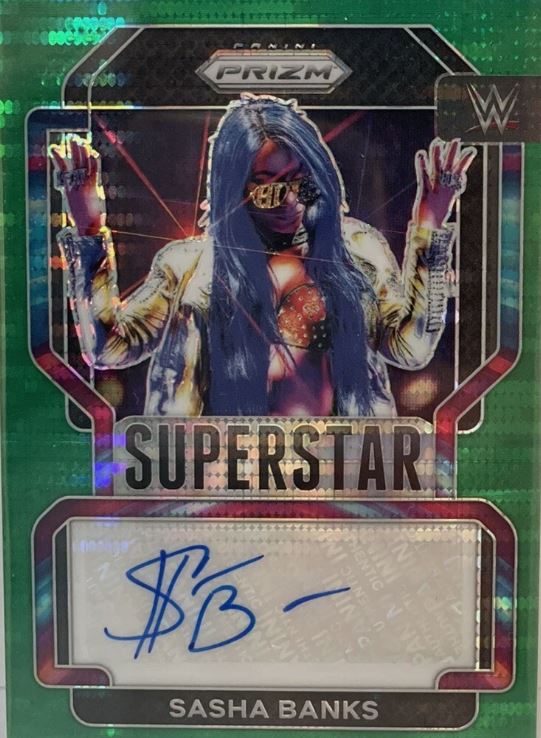 2022 Panini Prizm WWE Blaster Box (Green Pulsar Prizms!)