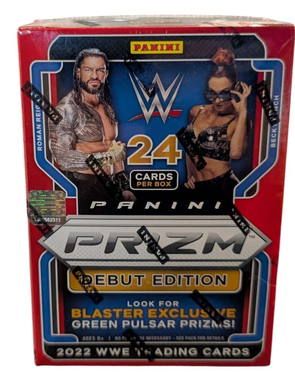 2022 Panini Prizm WWE Blaster Box (Green Pulsar Prizms!)