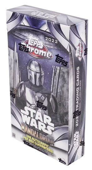 2022 Topps Chrome Star Wars The Mandalorian Beskar Edition Hobby Box