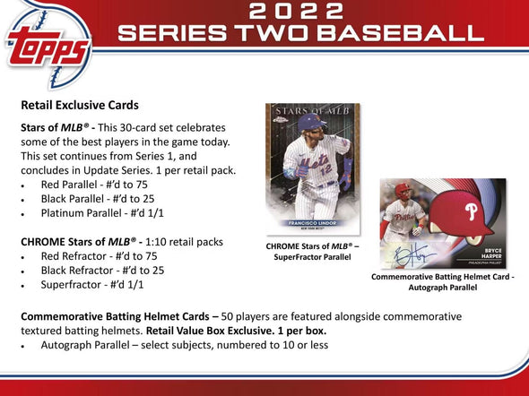 2022 Topps Series 2 Baseball Blaster Box