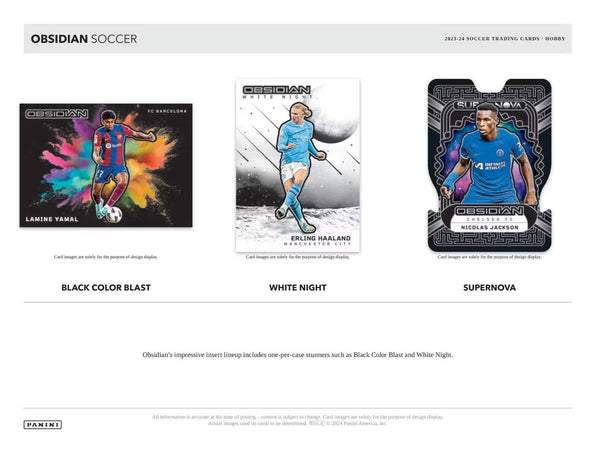 2023-24 Panini Obsidian Soccer Hobby Box (Pre-Order)