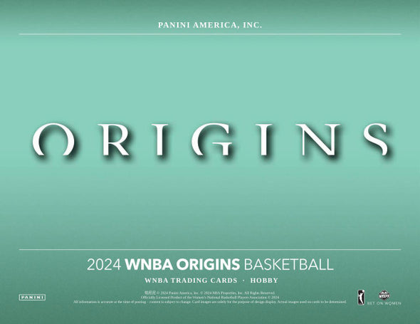 2024 Panini WNBA Origins Basketball Hobby Box