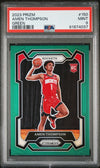 2023-24 Panini Prizm Basketball-Amen Thompson Green #150 PSA 9