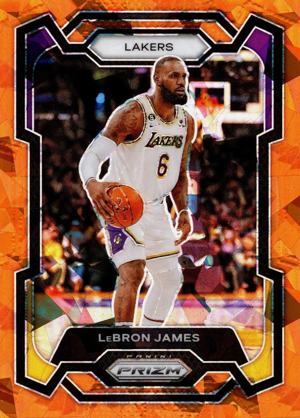 2023-24 Panini Prizm Basketball Hanger Box (Orange Ice Prizms)