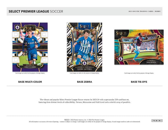 2023-24 Panini Select Premier League EPL Soccer Hobby Box