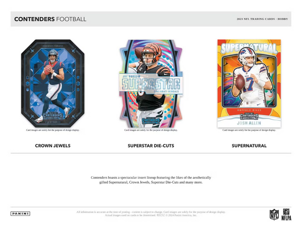 2023 Panini Contenders Football Hobby Box