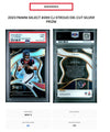 2023 Select CJ Stroud Club Level #289 Die-Cut Silver Prizm PSA 9
