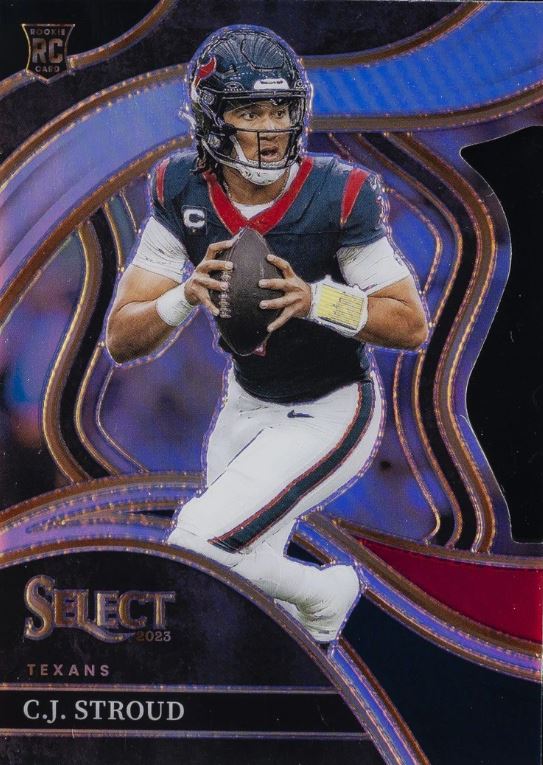 2023 Panini Select Football Mega Box (Black & Red Prizm's)