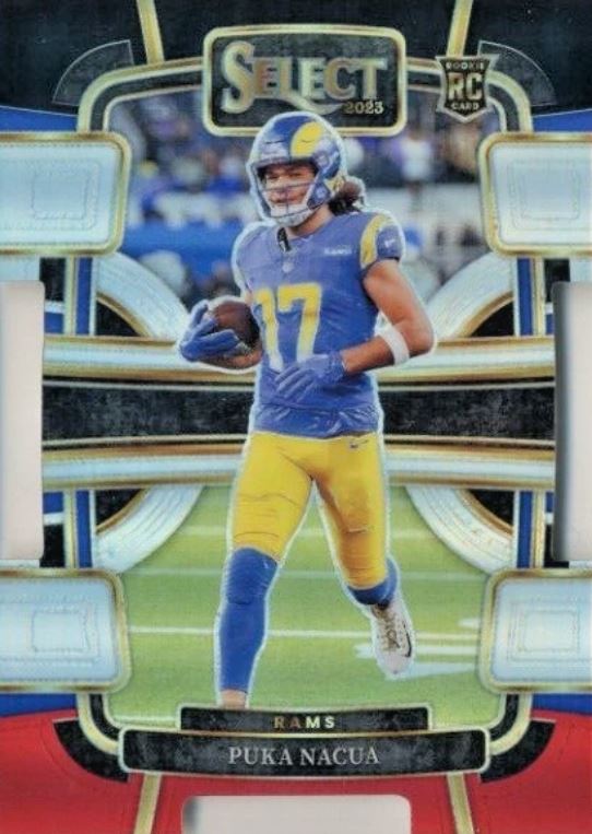 2023 Panini Select Football Mega Box (Black & Red Prizm's)