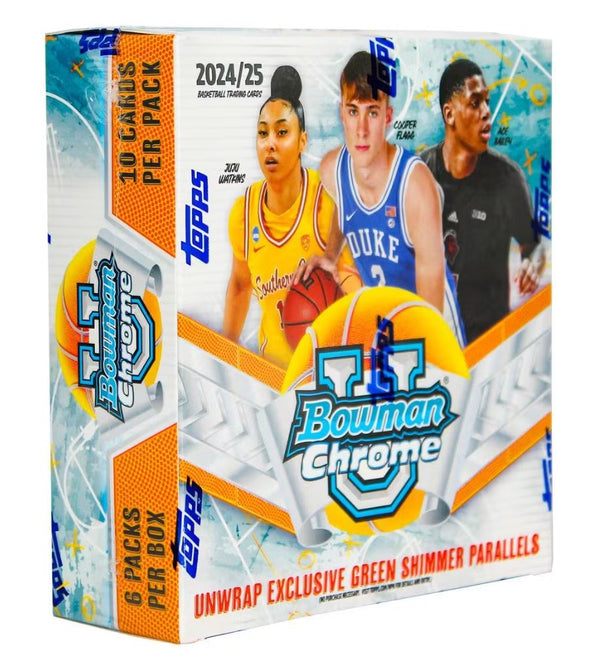 2024-25 Bowman Chrome U Basketball Mega Box
