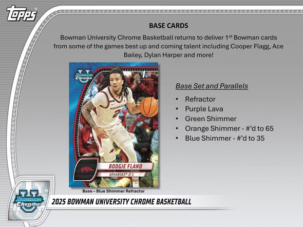 2024-25 Bowman Chrome U Basketball Mega Box