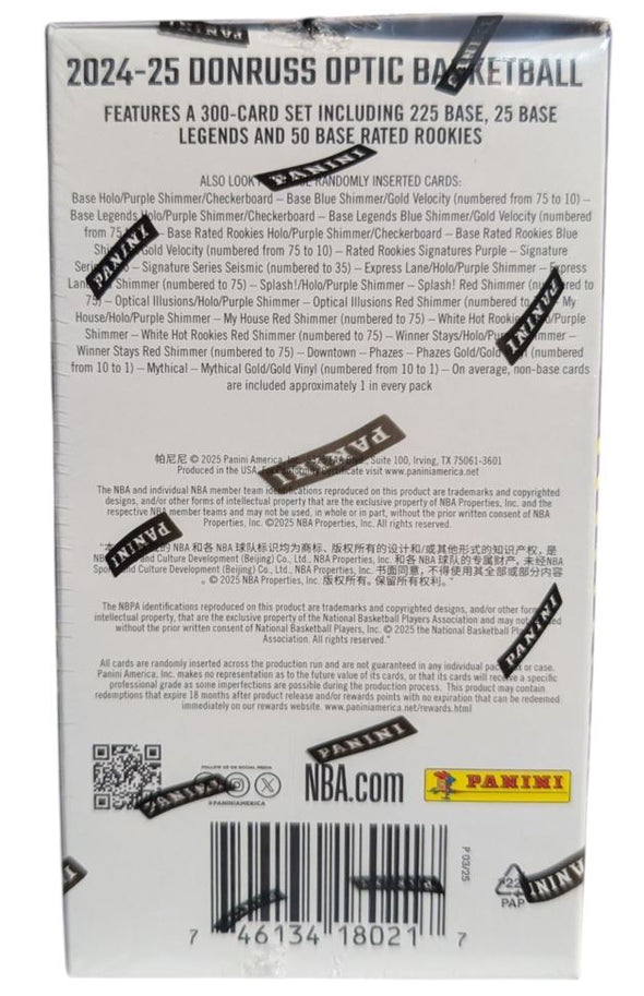 2024-25 Panini Donruss Optic Basketball Hobby Blaster Box