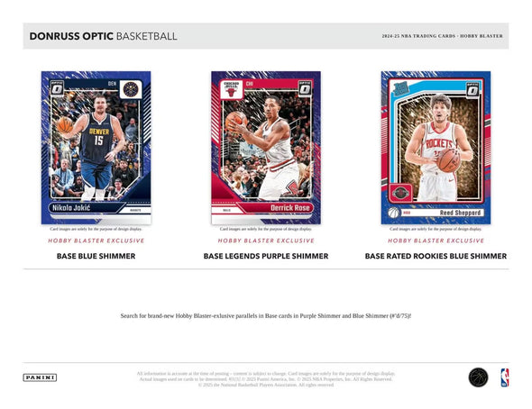 2024-25 Panini Donruss Optic Basketball Hobby Blaster Box