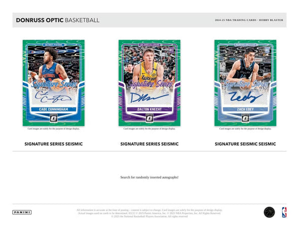 2024-25 Panini Donruss Optic Basketball Hobby Blaster Box