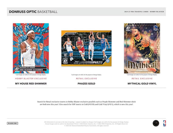 2024-25 Panini Donruss Optic Basketball Hobby Blaster Box