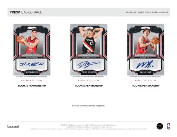 2024-25 Panini Prizm Basketball Hobby Mega Box