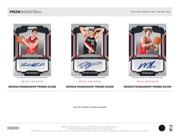 2024-25 Panini Prizm Basketball Mega Box (Pink Ice Prizm's)