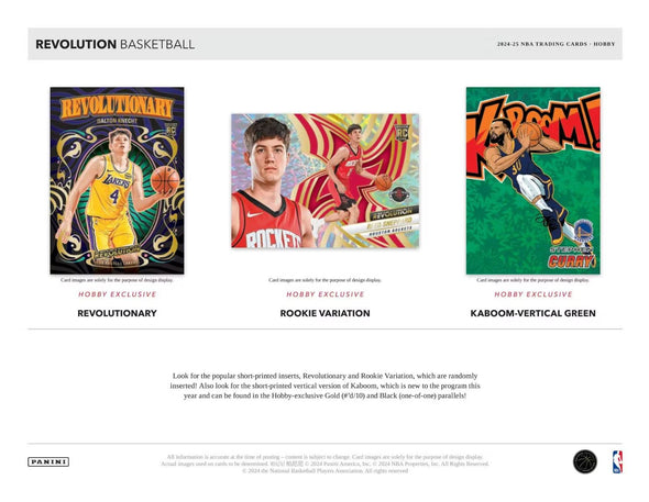 2024-25 Panini Revolution Basketball Hobby Box