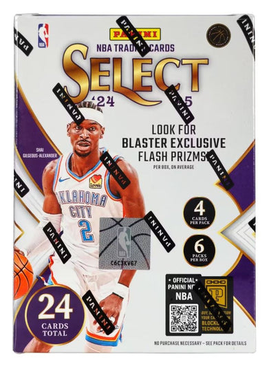 2024-25 Panini Select Basketball Blaster Box (Flash Prizms)