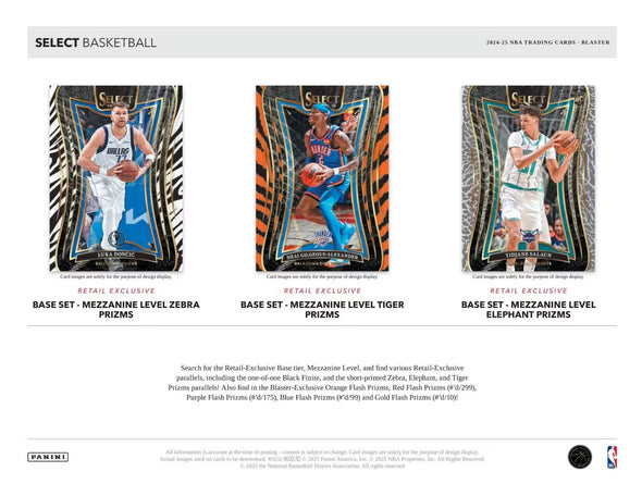 2024-25 Panini Select Basketball Blaster Box (Flash Prizms)